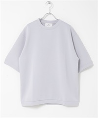 絲光空氣層針織布T恤(冰灰色-M-其他灰色)