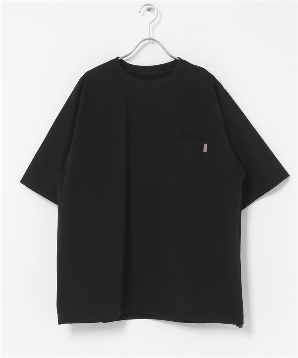 Breeze Fit 圓領T恤(黑色-M-BLACK)