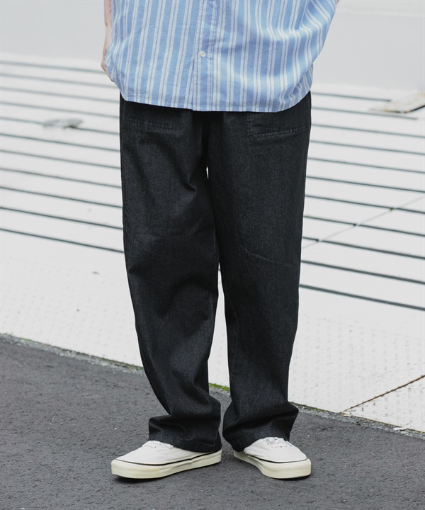 接觸涼感輕便牛仔褲