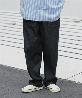 接觸涼感輕便牛仔褲