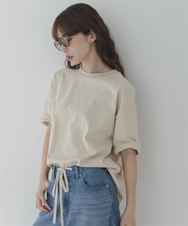 棉質五分袖套衫