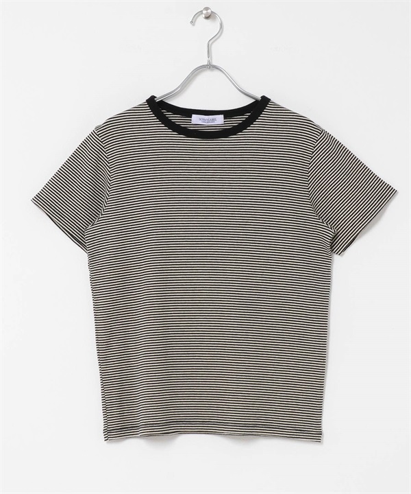 多款緹花合身T恤(黑色系-FREE-其他黑色)