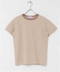 多款緹花合身T恤(燕麥色-FREE-OATMEAL)