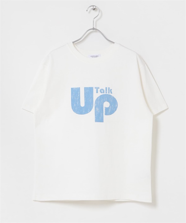多款LOGO印花T恤(米色-FREE-OFF WHITE)