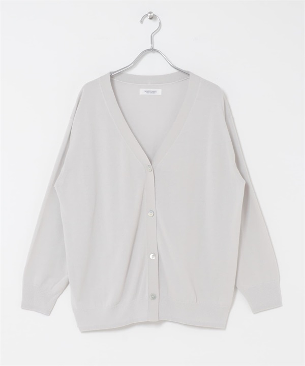 Coolmist 涼感中長版開襟衫(淺灰色-FREE-LIGHT GRAY)