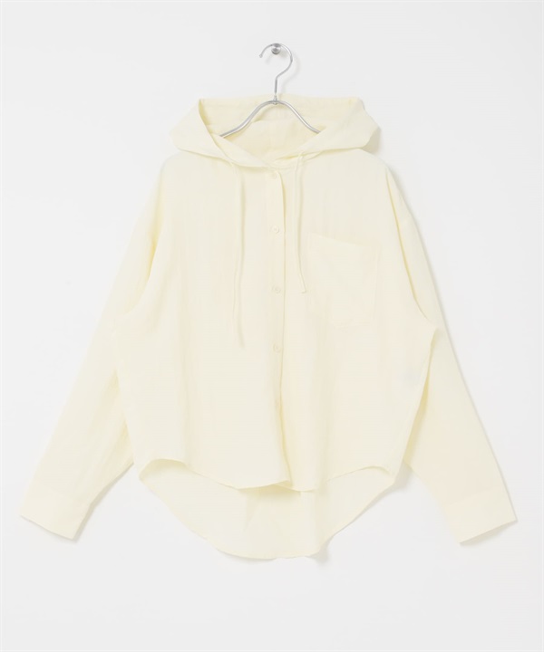 多款連帽襯衫(象牙白-FREE-IVORY)