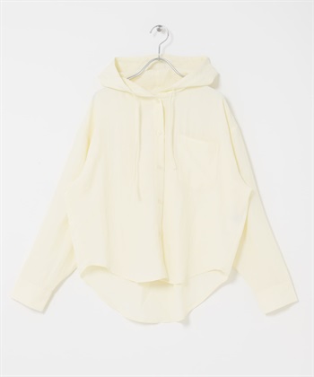 多款連帽襯衫(象牙白-FREE-IVORY)