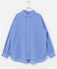 多款空氣感棉質襯衫(藍色-FREE-BLUE)