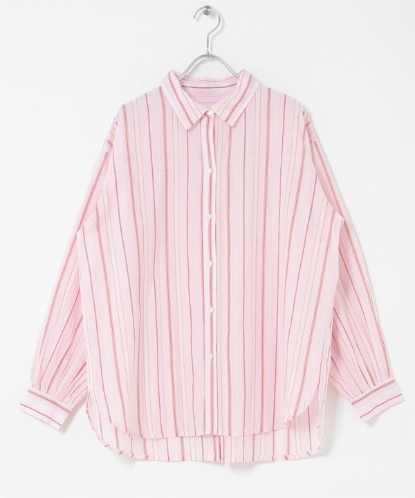 多款空氣感棉質襯衫(粉紅色系-FREE-PINK)