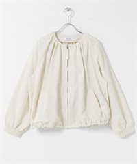 UR TECH 氣球剪裁短版夾克(象牙白-FREE-IVORY)