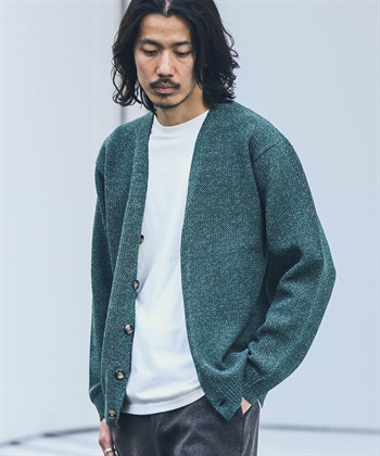 輕量針織開襟衫 ( 附長袖T恤 )