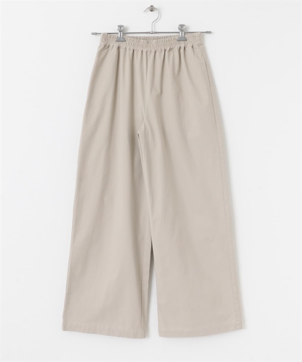 斜紋輕便長褲(淺膚色-36-L.BEIGE)