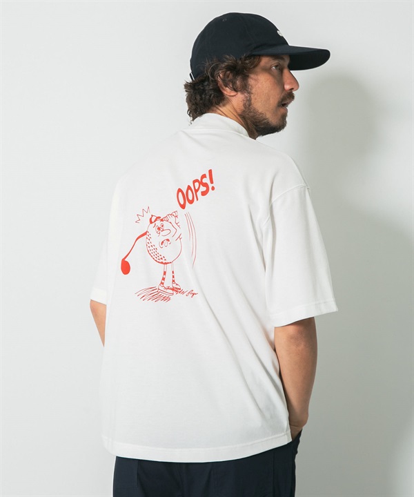 OOPS×RYU AMBE /微高領T恤