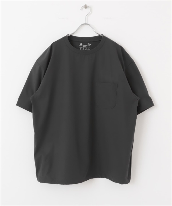 Breeze Fit 圓領T恤(炭灰色-M-CHARCOAL GRAY)