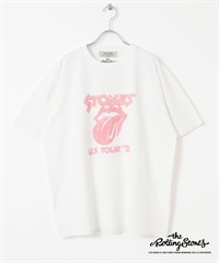 The Rolling Stones T恤(米色-M-OFF WHITE)