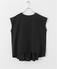 吸水速乾涼感背面傘狀套衫(黑色-FREE-BLACK)