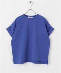 雙褶法式袖套衫(藍色-FREE-BLUE)