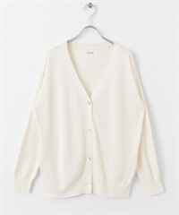 接觸涼感Coolmist開襟衫(米色-FREE-OFF WHITE)