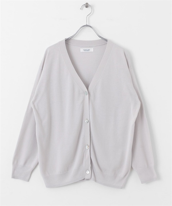 接觸涼感Coolmist開襟衫(淺灰色-FREE-LIGHT GRAY)