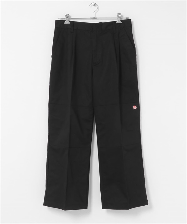 【別注】RED KAP / 雙膝設計長褲(黑色-M-BLACK)