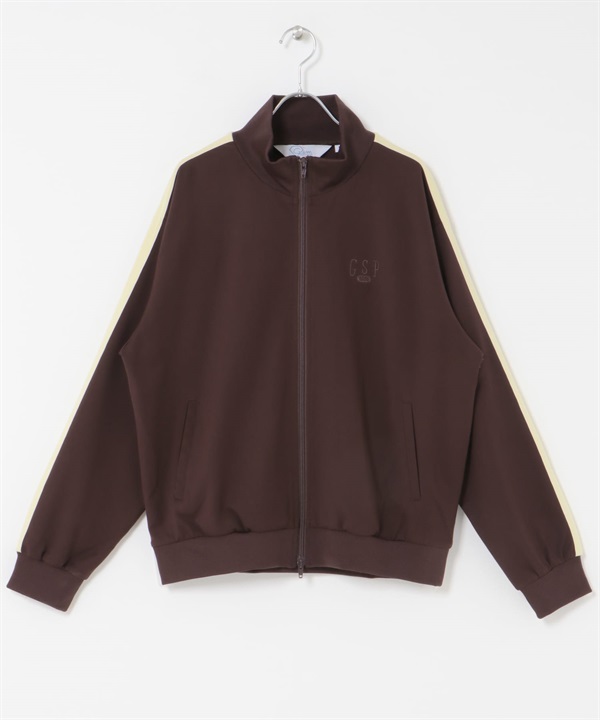 【男女通用款】GEM SPORTSWEAR 運動風夾克(棕色-M-BROWN)