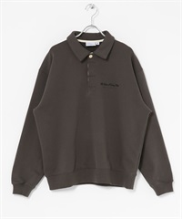 【男女通用款】GEM SPORTSWEAR 棉質毛圈POLO衫(炭灰色-M-CHARCOAL GRAY)