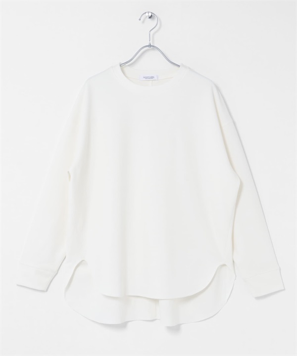 彈性喬琪紗套衫(白色-FREE-OFF WHITE)