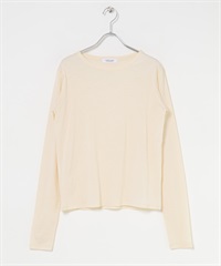 基本款透膚長袖T恤(象牙白-FREE-IVORY)