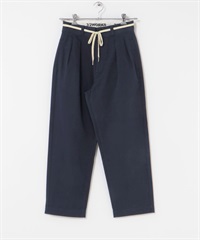 【別注】3/2WORKS 雙褶奇諾褲(藏青色-S-NAVY)