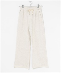 棉質毛圈休閒寬褲(燕麥色-36-OATMEAL)