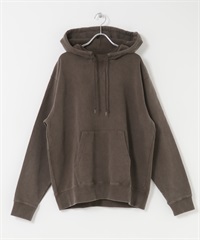 復古感連帽上衣(棕色-M-BROWN)