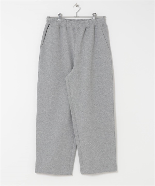 輕鬆寬版休閒長褲(麻花灰-M-其他灰色)