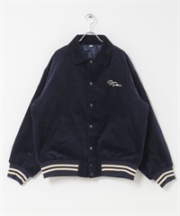 【別注】GEM SPORTSWEAR 燈芯絨填充夾克(藏青色-M-NAVY)