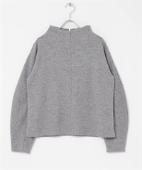 平針織船型領套衫(灰色-FREE-GRAY)