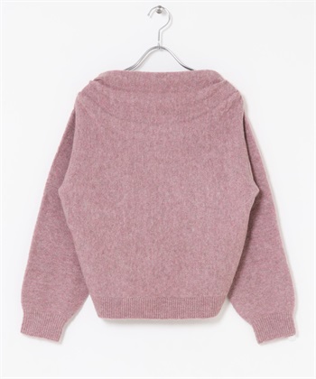 垂墜設計針織衫(粉膚色-FREE-PINK BEIGE)