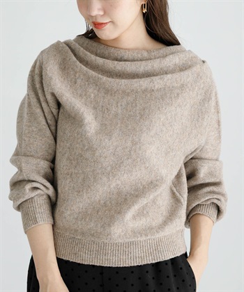 垂墜設計針織衫