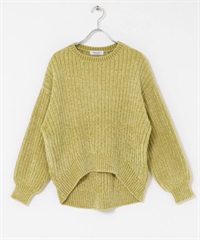 雪尼爾紗針織衫(開心果綠-FREE-其他綠色)