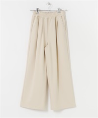 裏起毛輕便寬褲(亞麻色-36-其他白色)