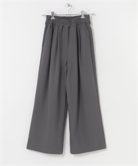 裏起毛輕便寬褲(灰色-36-GRAY)