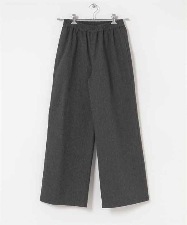 粗花呢輕便長褲(黑色-36-BLACK)