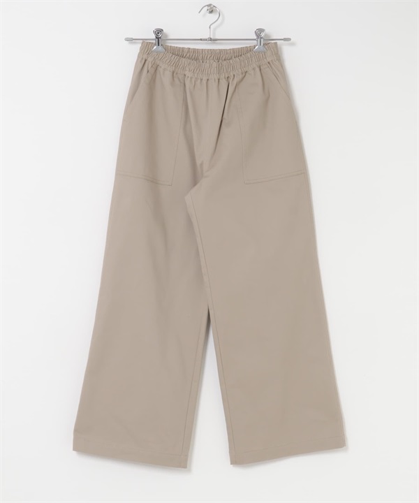 棉質輕便貝克褲(灰膚色-36-其他膚色)