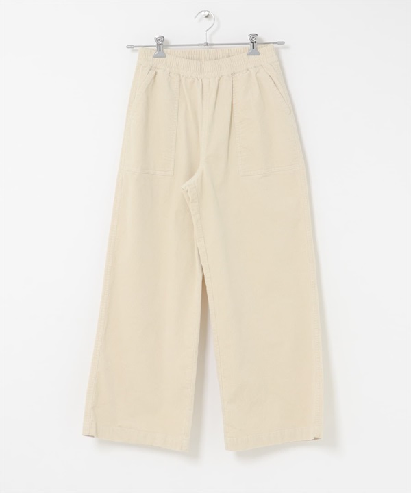 燈芯絨輕便貝克褲(象牙白-36-IVORY)