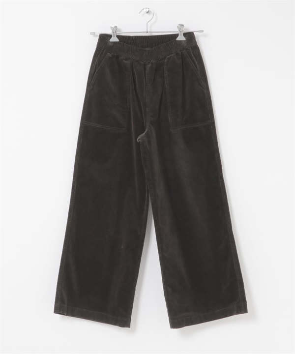 燈芯絨輕便貝克褲(炭灰色-36-CHARCOAL GRAY)