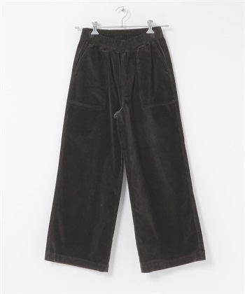 燈芯絨輕便貝克褲(炭灰色-38-CHARCOAL GRAY)