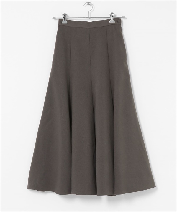 魚尾傘狀裙(炭灰色-36-CHARCOAL GRAY)