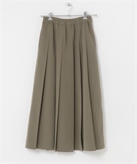 鬆緊帶百褶裙(摩卡色-36-MOCHA)