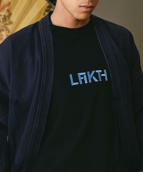 LAKH x LFYT / Embroidered Signature Logo Tee