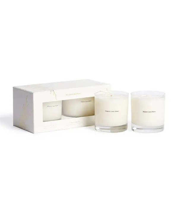 Maison Louis Marie / 冬季蠟燭禮盒組(雪地木屋&No.04-240g×2-COLOR A)