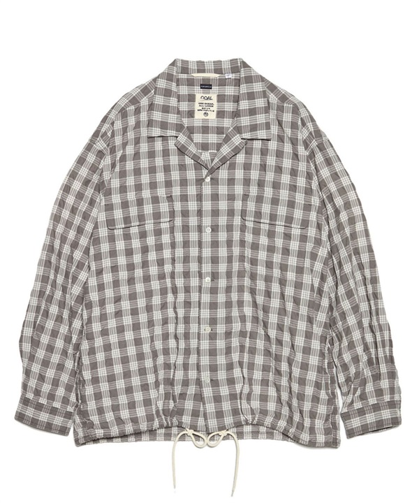nanamica / Palaka Check Shirt(Gray-S-其他灰色)