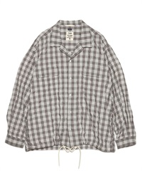 nanamica / Palaka Check Shirt(Gray-S-其他灰色)